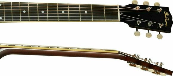 Dreadnought Guitar Gibson 1939 J-55 Vintage Sunburst - 4