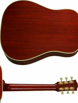 Dreadnought Guitar Gibson 1960 Hummingbird Cherry Sunburst - 5