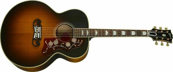 Jumbo akoestische gitaar Gibson 1957 SJ-200 Vintage Sunburst - 2