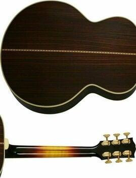 Джъмбо китара Gibson Pre-War SJ-200 RW Vintage Sunburst - 5