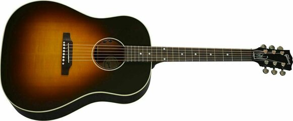 Dreadnought elektro-akoestische gitaar Gibson Slash J-45 November Burst - 2