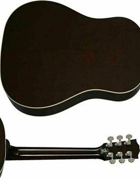Dreadnought elektro-akoestische gitaar Gibson Slash J-45 November Burst - 5