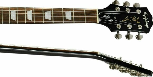 Elektrische gitaar Epiphone Les Paul Studio Ebony - 5