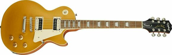 Guitare électrique Epiphone Les Paul Classic Worn Metallic Gold - 2