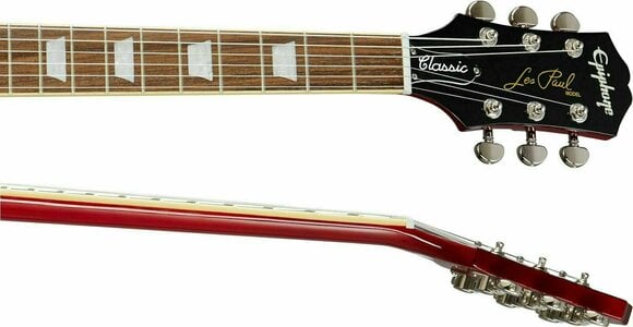 Guitare électrique Epiphone Les Paul Classic Cherry Sunburst - 4