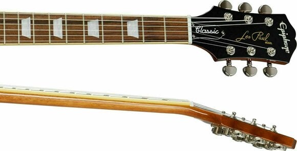 Guitarra elétrica Epiphone Les Paul Classic Honey Burst - 4