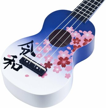Soprano ukulele Mahalo MD1RWWTB Soprano ukulele Reiwa Blue Burst - 6