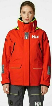 Jacket Helly Hansen W Skagen Offshore Jacket Cherry Tomato S - 4
