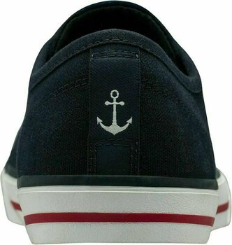 Womens Sailing Shoes Helly Hansen W Fjord Canvas Shoe V2 Navy/Red/Off White 40 - 5