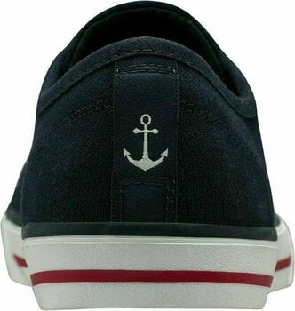 Womens Sailing Shoes Helly Hansen W Fjord Canvas Shoe V2 Navy/Red/Off White 37.5 - 5
