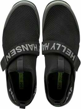 Mens Sailing Shoes Helly Hansen Hydromoc Slip-On Shoe Black/Charcoal/Azid Lime 42 - 6
