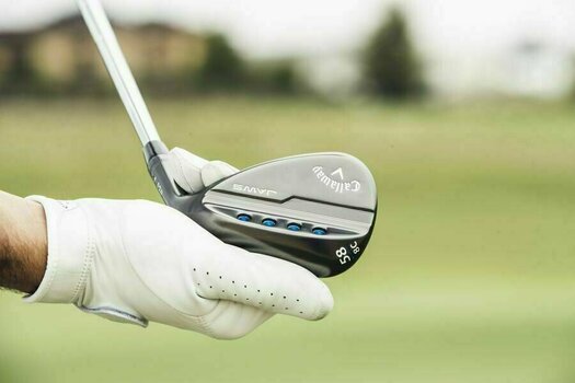 Golfová palica - wedge Callaway JAWS MD5 Platinum Chrome Graphite Wedge 56-12 W-Grind Right Hand - 7