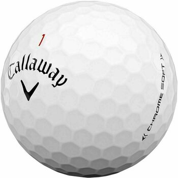 Palle da golf Callaway Chrome Soft 2020 White - 3