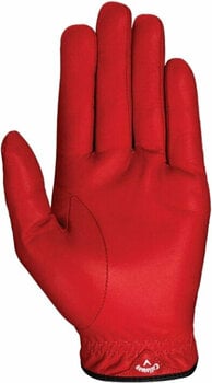 Gloves Callaway Opti Color Mens Golf Glove LH Cardinal Red S - 2