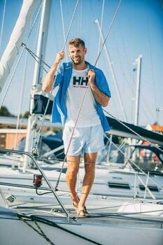 Camisa Helly Hansen Men's HH Logo Camisa White L - 3
