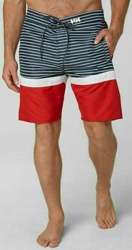 Badkläder för herr Helly Hansen Marstrand Trunk Navy Stripe 33 - 3