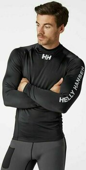 Indumento Helly Hansen Waterwear Rashguard Black XXL - 4