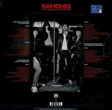 Disco de vinilo Ramones - The Broadcast Collection (3 LP) - 3