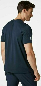 T-Shirt Helly Hansen HP Racing T-Shirt Navy S - 3