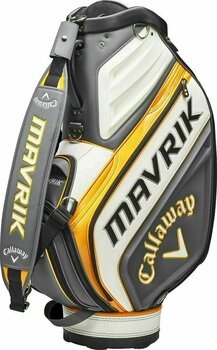 Golfbag Callaway Mavrik Charcoal/White/Orange Golfbag - 2