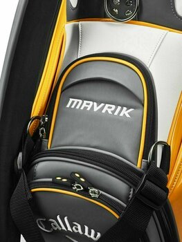 Golfbag Callaway Mavrik Charcoal/White/Orange Golfbag - 10