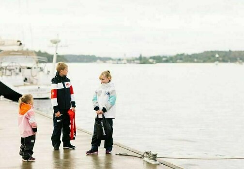 Detské jachtárske oblečenie Helly Hansen JR Salt 2 Jacket Navy 140 - 5