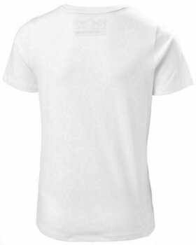 Vêtements de navigation pour enfants Helly Hansen JR Logo T-Shirt Blanc 152 - 2