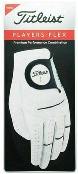 Handschuhe Titleist Players Flex Mens Golf Glove 2020 Left Hand for Right Handed Golfers White XL - 4