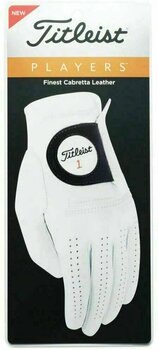 Handschuhe Titleist Players Mens Golf Glove 2020 Left Hand for Right Handed Golfers White S - 4