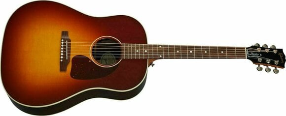 Jumbo elektro-akoestische gitaar Gibson J-45 Studio RW Rosewood Burst - 2