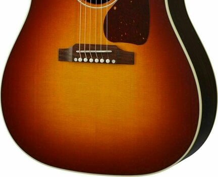 Guitare Jumbo acoustique-électrique Gibson J-45 Studio RW Rosewood Burst - 3