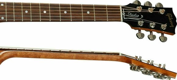 Jumbo elektro-akoestische gitaar Gibson J-45 Studio RW Rosewood Burst - 4