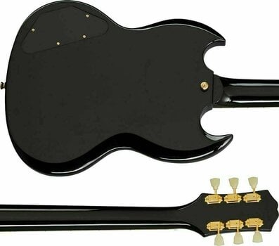 Elektriska gitarrer Epiphone SG Custom Ebony - 5