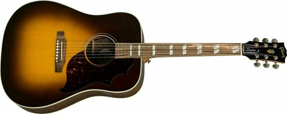 Guitare Dreadnought acoustique-électrique Gibson Hummingbird Studio WN Walnut Burst Guitare Dreadnought acoustique-électrique - 2