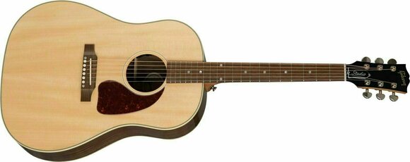 Jumbo elektro-akoestische gitaar Gibson J-45 Studio WN Antique Natural - 2