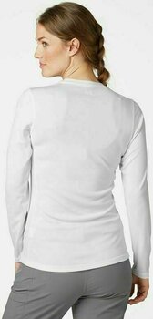 T-Shirt Helly Hansen W Lifa Active Solen LS T-Shirt White M - 4