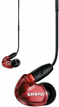U-uho slušalice Shure SE535LTD+UNI-EFS Crvena - 2