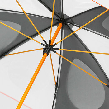 Parasol Callaway Mavrik Double Canopy Umbrella 68 White/Charcoal/Orange - 4