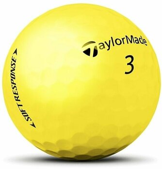Nova loptica za golf TaylorMade Soft Response Golf Balls Yellow - 2