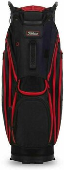 Golf Bag Titleist Cart 14 Lightweight Black/Black/Red Golf Bag - 4
