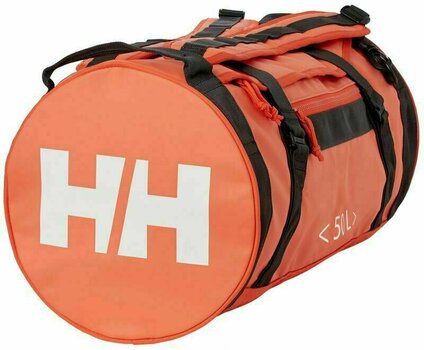 Sailing Bag Helly Hansen HH Duffel Bag 2 50L Cherry Tomato/Ebony/Off White - 2