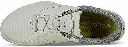 Ženske cipele za golf Ecco Biom Hybrid 3 Womens Golf Shoes BOA White/Canary 36 - 5