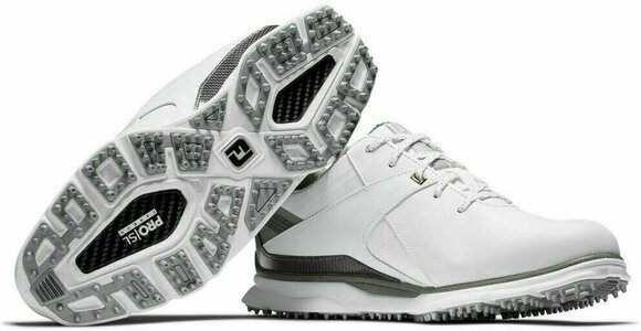 Pantofi de golf pentru bărbați Footjoy Pro SL Carbon White 42 - 5