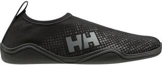 Womens seglarskor Helly Hansen Women's Crest Watermoc Black/Charcoal - 1