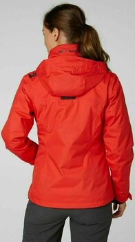 Giacca Helly Hansen Women's Crew Hooded Giacca Alert Red M - 3