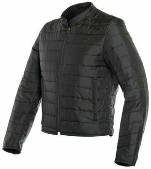 Leren jas Dainese 8-Track Leather Jacket Black/Ice/Red 50 - 3