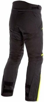 Textile Pants Dainese Tempest 2 D-Dry Black/Black/Fluo Yellow 52 Regular Textile Pants - 2