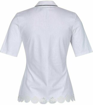 Rövid ujjú póló Sportalm Eliza Womens Polo Shirt Optical White 34 - 2