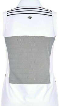 Camisa pólo Sportalm Joyce Sleeveless Womens Polo Shirt Optical White 34 - 2