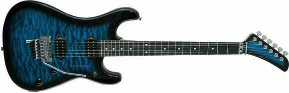 Elektrisk guitar EVH 5150 Series Deluxe Ebony Transparent Blue Burst - 3